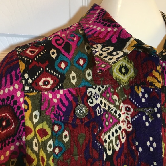 Ruby Road Petite Colorful Jacket Size 10P - Picture 2 of 7